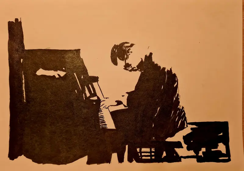 Evans — Ink on paper