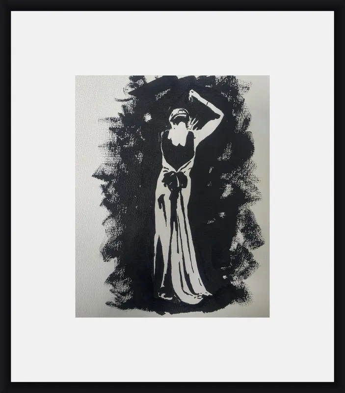 Goddess shown in frame 1