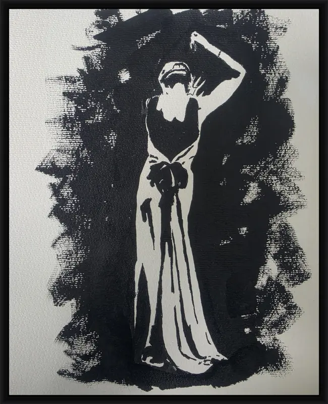 Goddess shown in frame 2