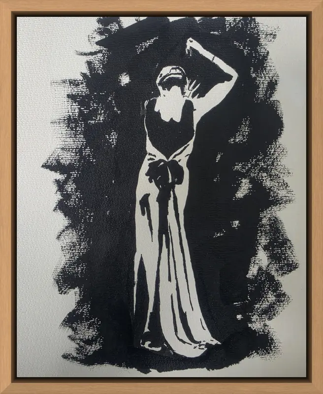 Goddess shown in frame 3