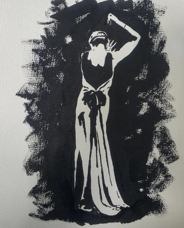 Goddess — Ink on paper