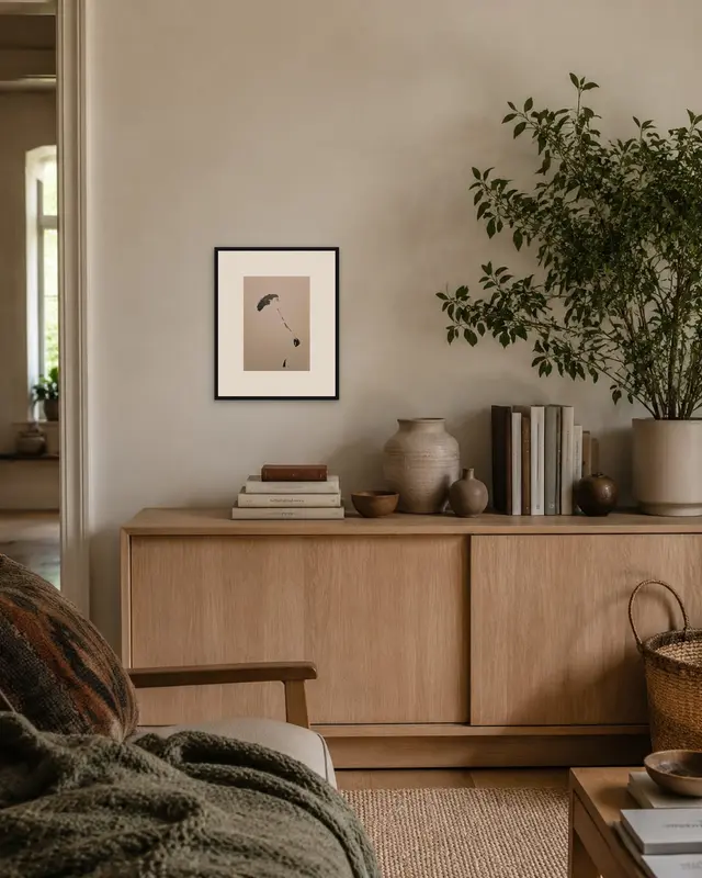 The Line displayed in a room setting 1