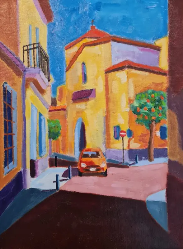 Andalusian Heat — Oil on canvas