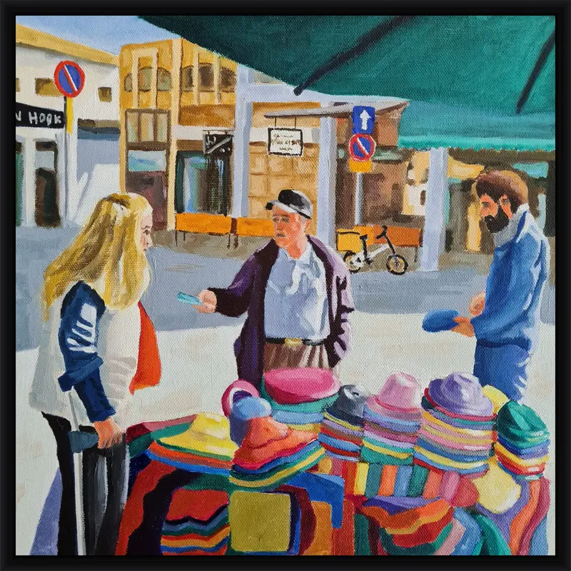 Arguing shown in frame 2