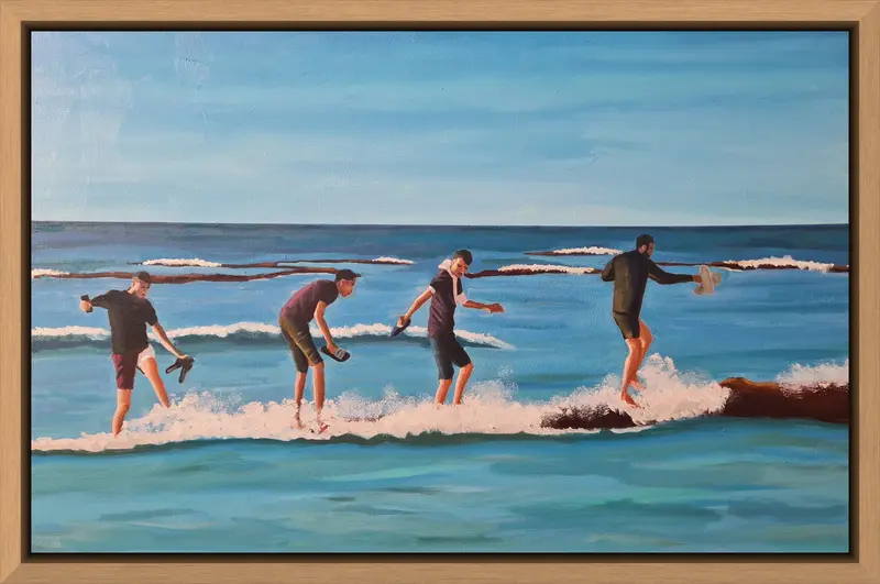 Balance shown in frame 2