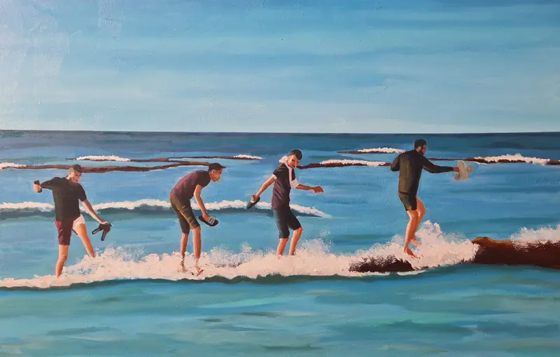 Balance — Oil on canvas