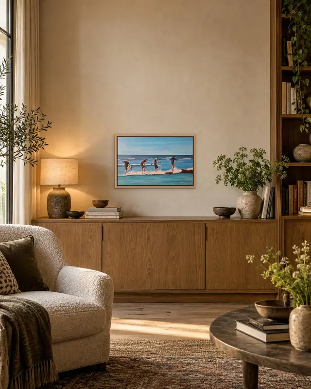 Balance displayed in a room setting 1