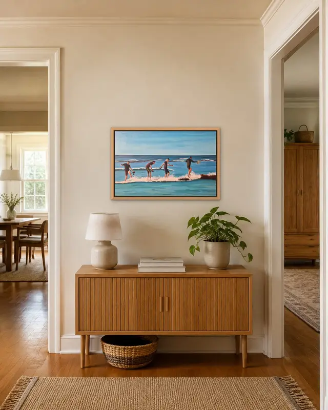 Balance displayed in a room setting 2