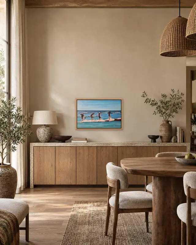 Balance displayed in a room setting 3