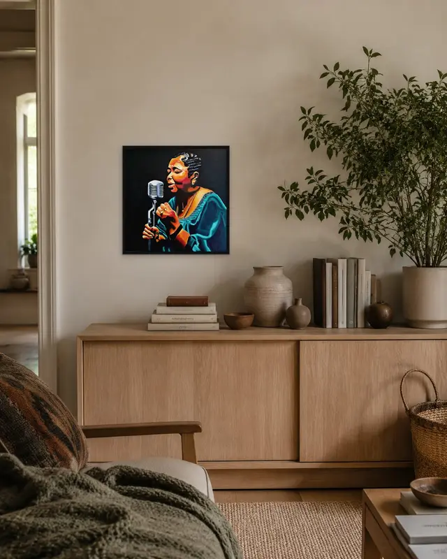 Besame Mucho displayed in a room setting 1