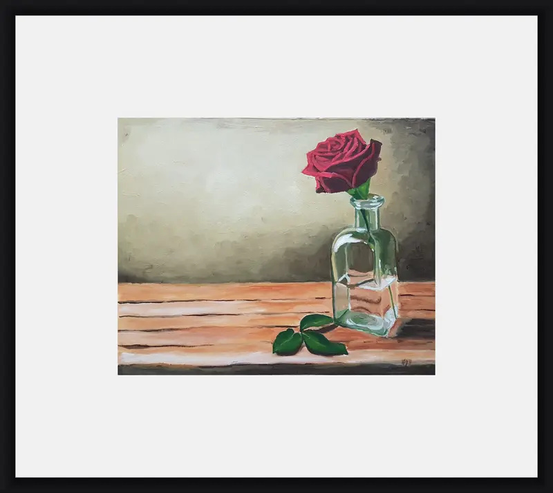 Blooming shown in frame 1