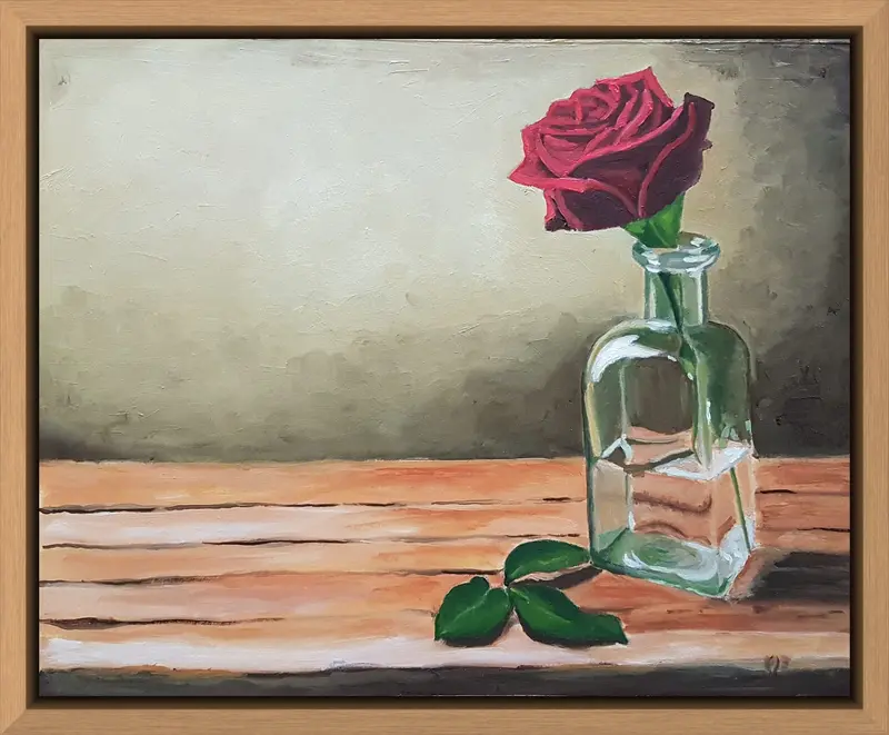 Blooming shown in frame 3