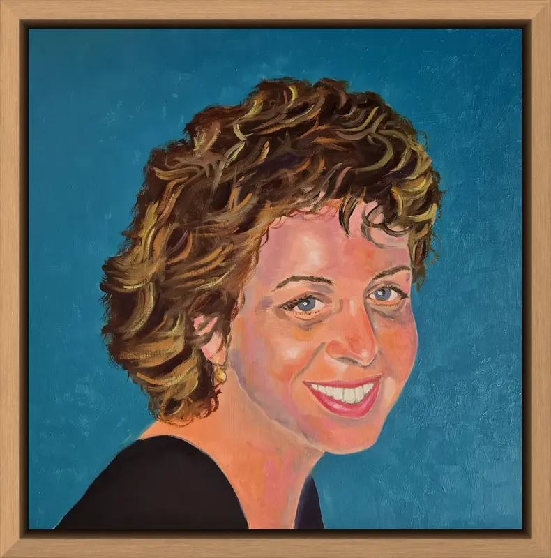 Blue eyes shown in frame 3