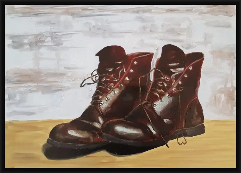 Boots shown in frame 1