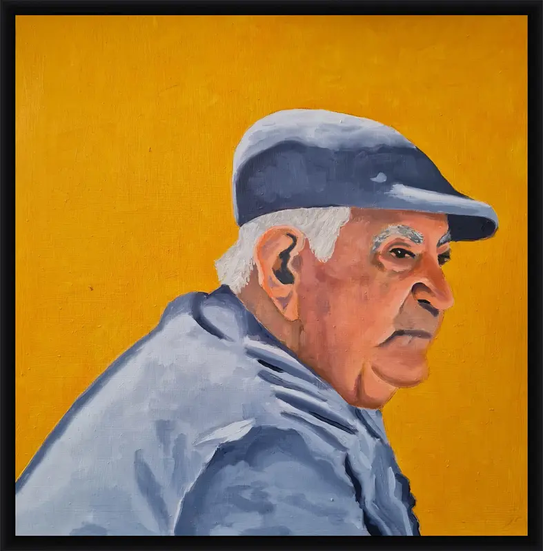 Dad shown in frame 2