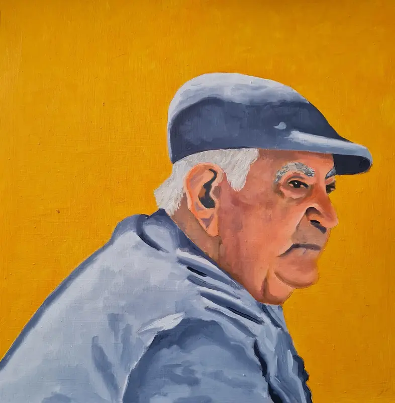Dad — Oil on canvas