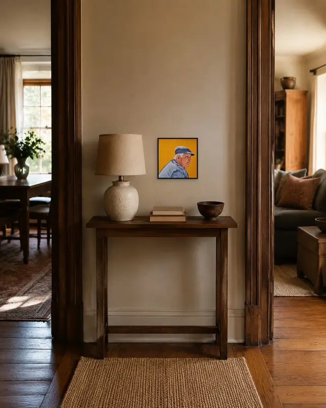Dad displayed in a room setting 5