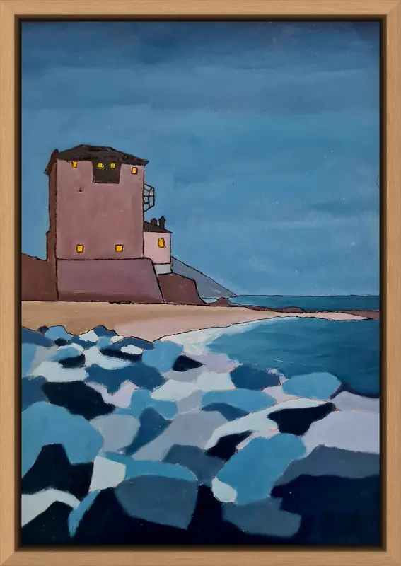 Darkness shown in frame 3