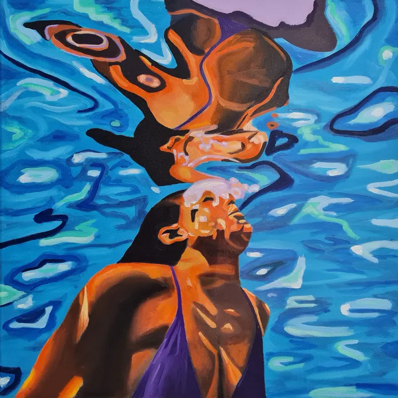 Bubbles — Oil on canvas
