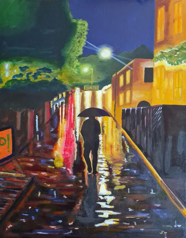 Farewell — Oil on canvas