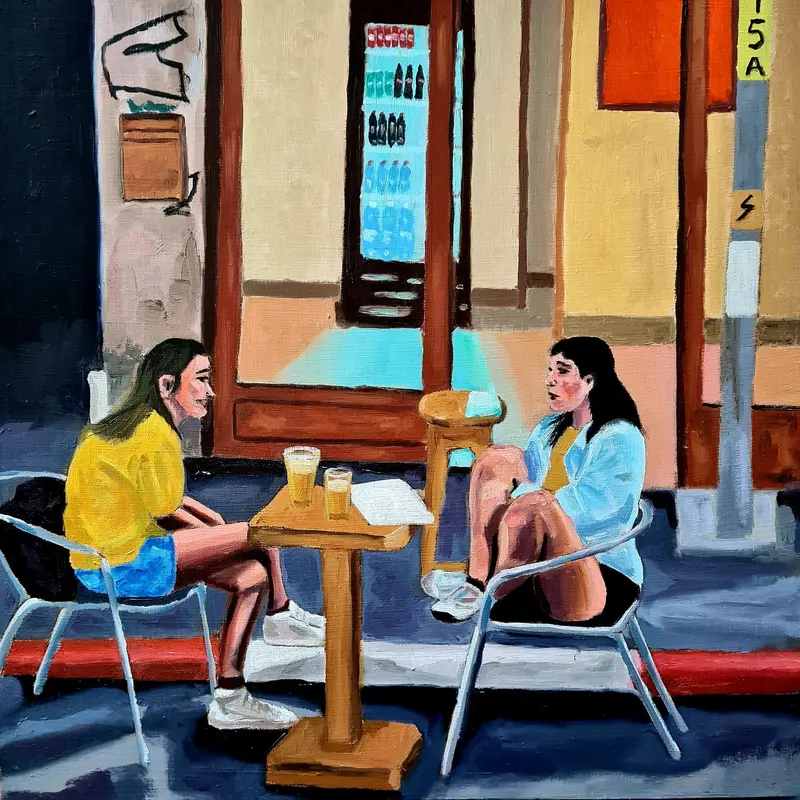 Florentin — Oil on canvas