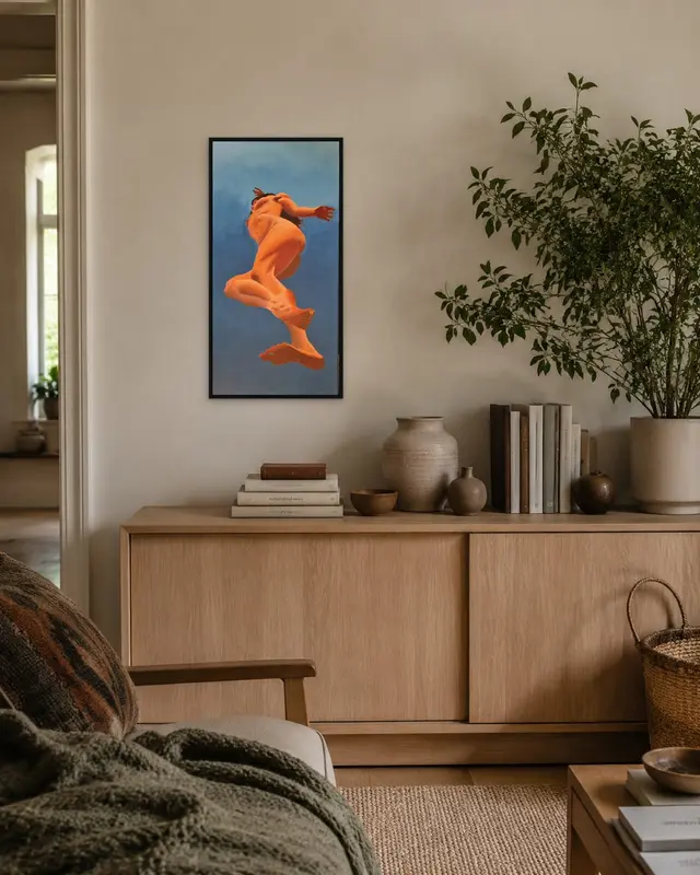 Freedom displayed in a room setting 1