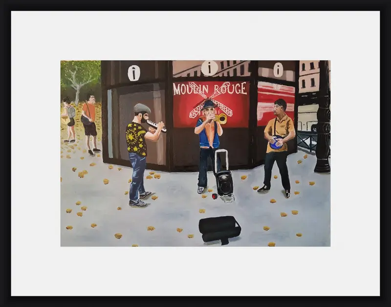 Gipsies shown in frame 1