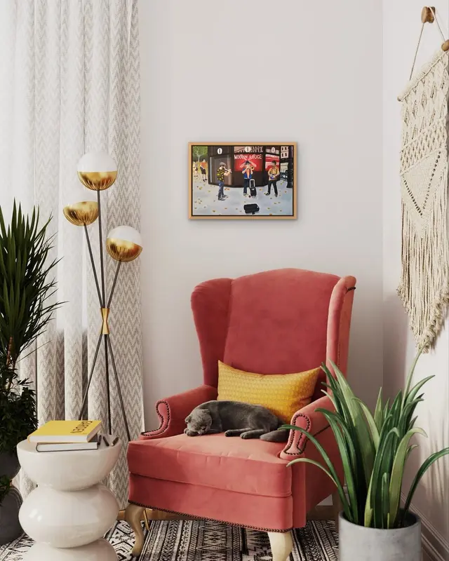 Gipsies displayed in a room setting 3