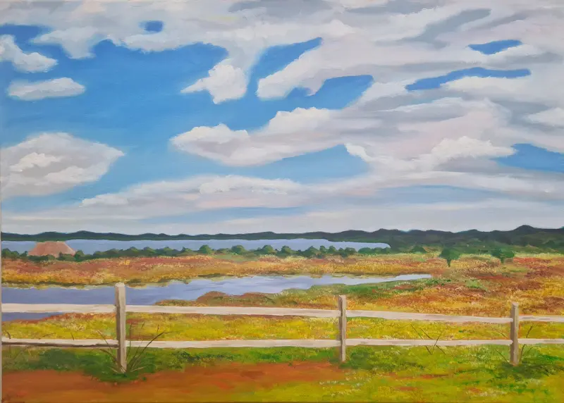Greenfields — Oil on canvas