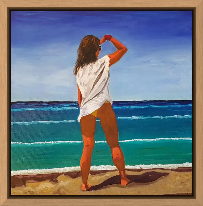 Horizon shown in frame 3