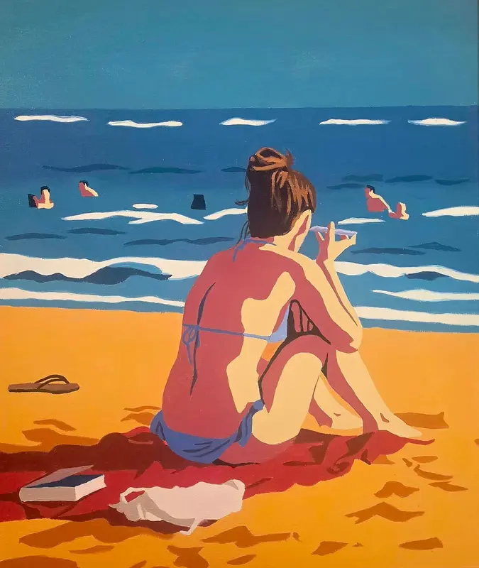 Saturday Heat 2 — Oil on canvas