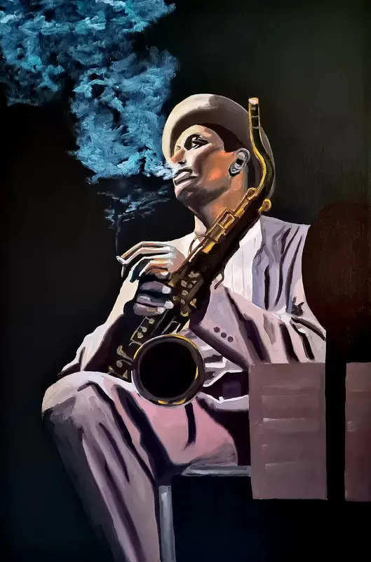 Jazz Ballad — Oil on canvas