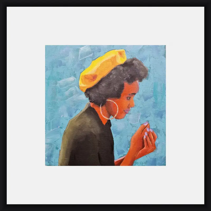 la Parisienne shown in frame 1