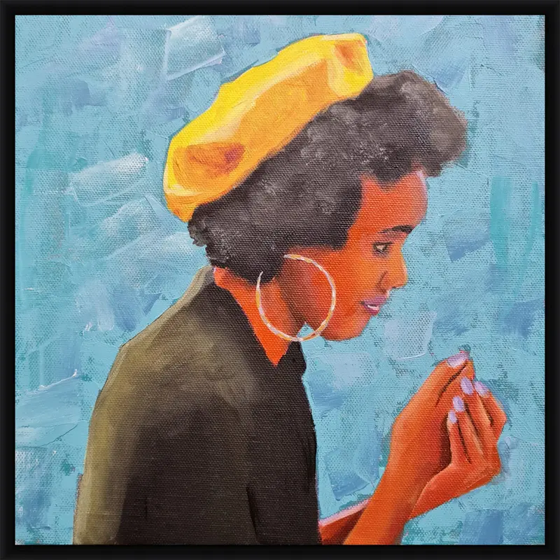 la Parisienne shown in frame 2