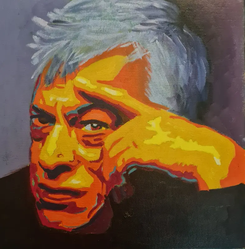 El trovador — Oil on canvas