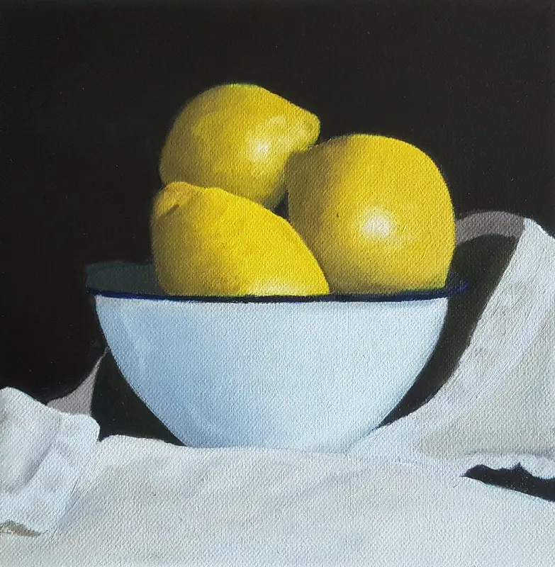 Lemons — Oil on canvas