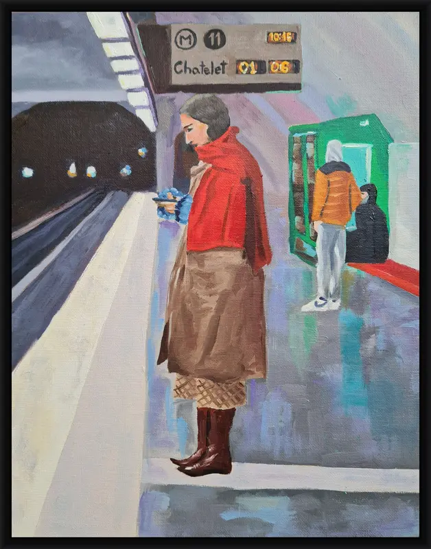 Metro shown in frame 2