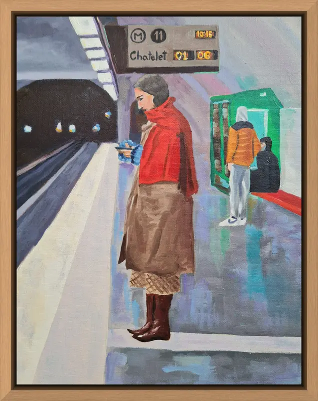 Metro shown in frame 3