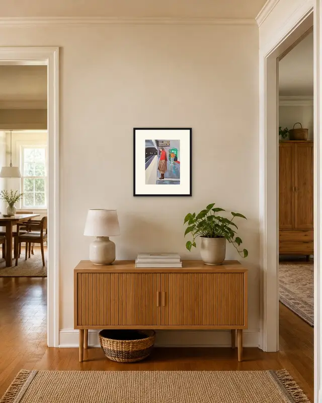Metro displayed in a room setting 1