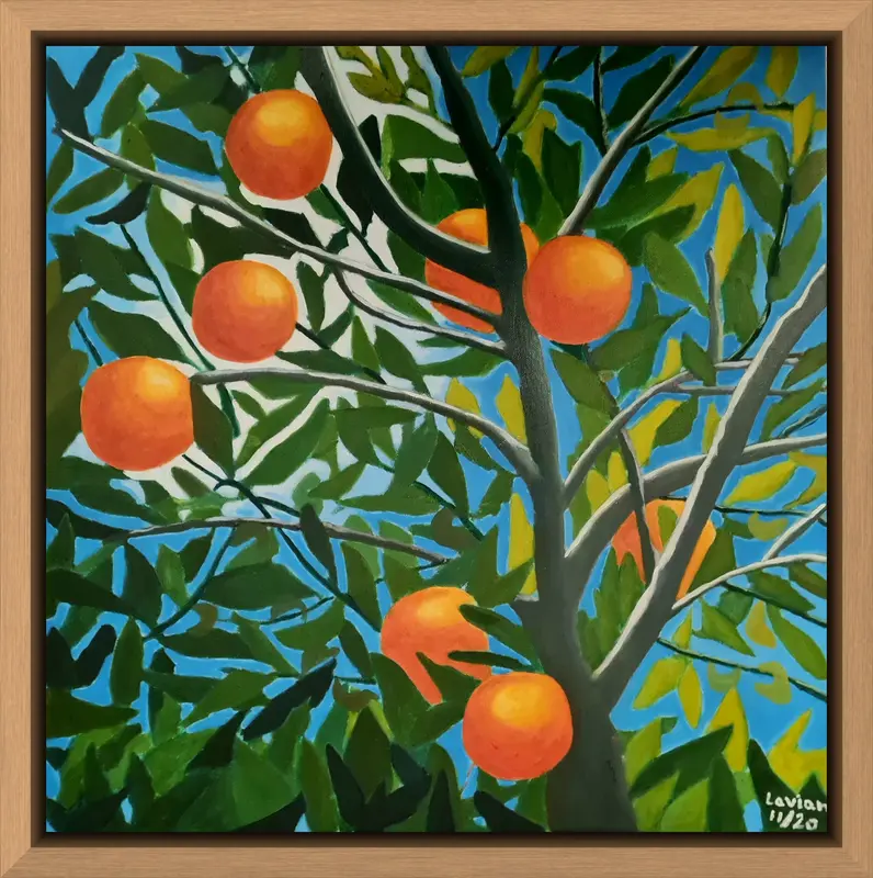 Oranges shown in frame 2