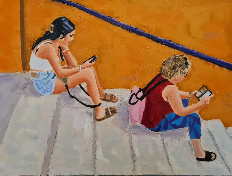 Oxigen — Oil on canvas