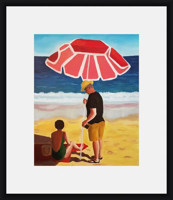 Pablo and Françoise shown in frame 1