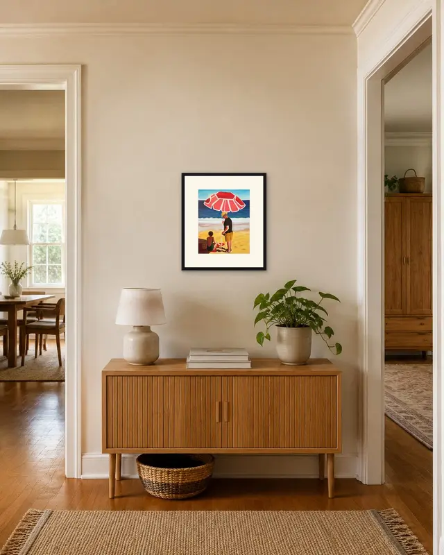 Pablo and Françoise displayed in a room setting 2