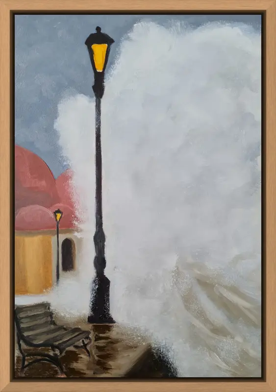 Perfect storm shown in frame 3