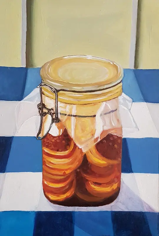 Pickles — Oil on canvas