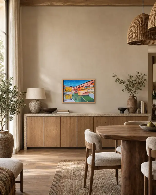 Ponte Vecchio displayed in a room setting 3