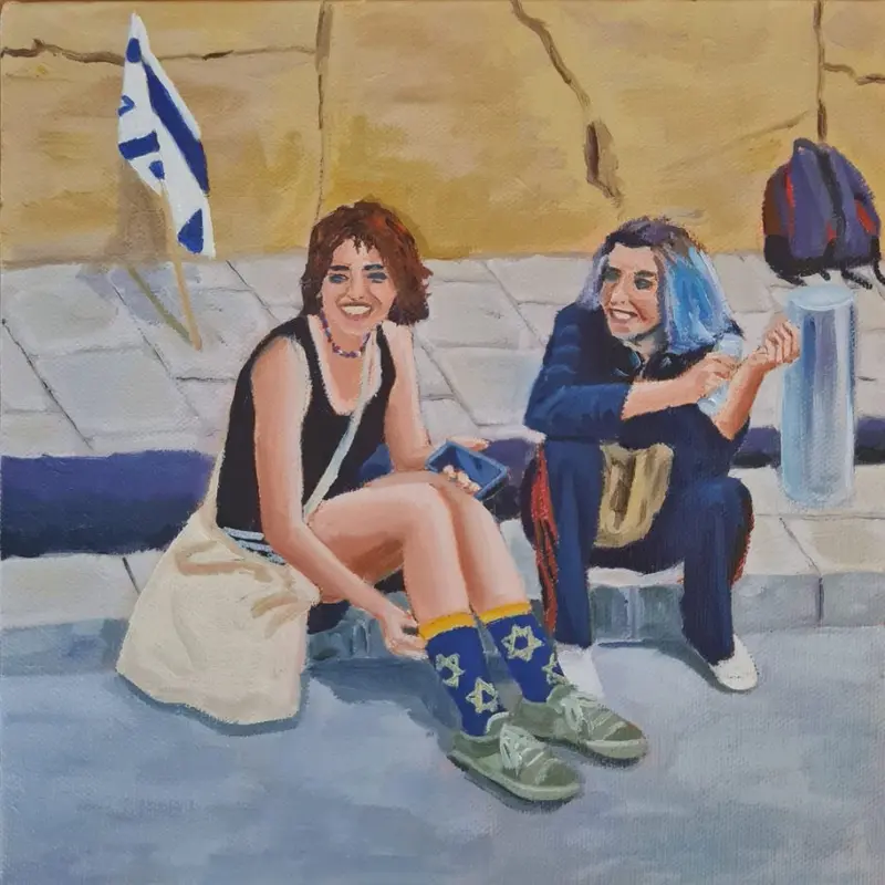 Protest — Oil on canvas