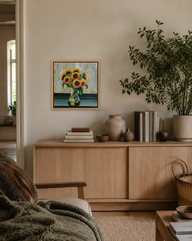 Rain Flowers displayed in a room setting 3