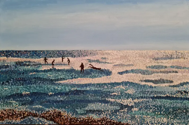Reflections — Oil on canvas
