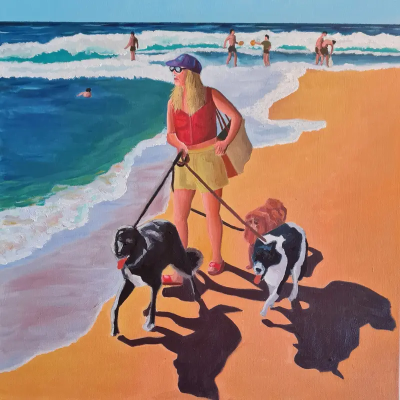 Secured — Oil on canvas